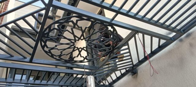 decorative metal ceiling frame